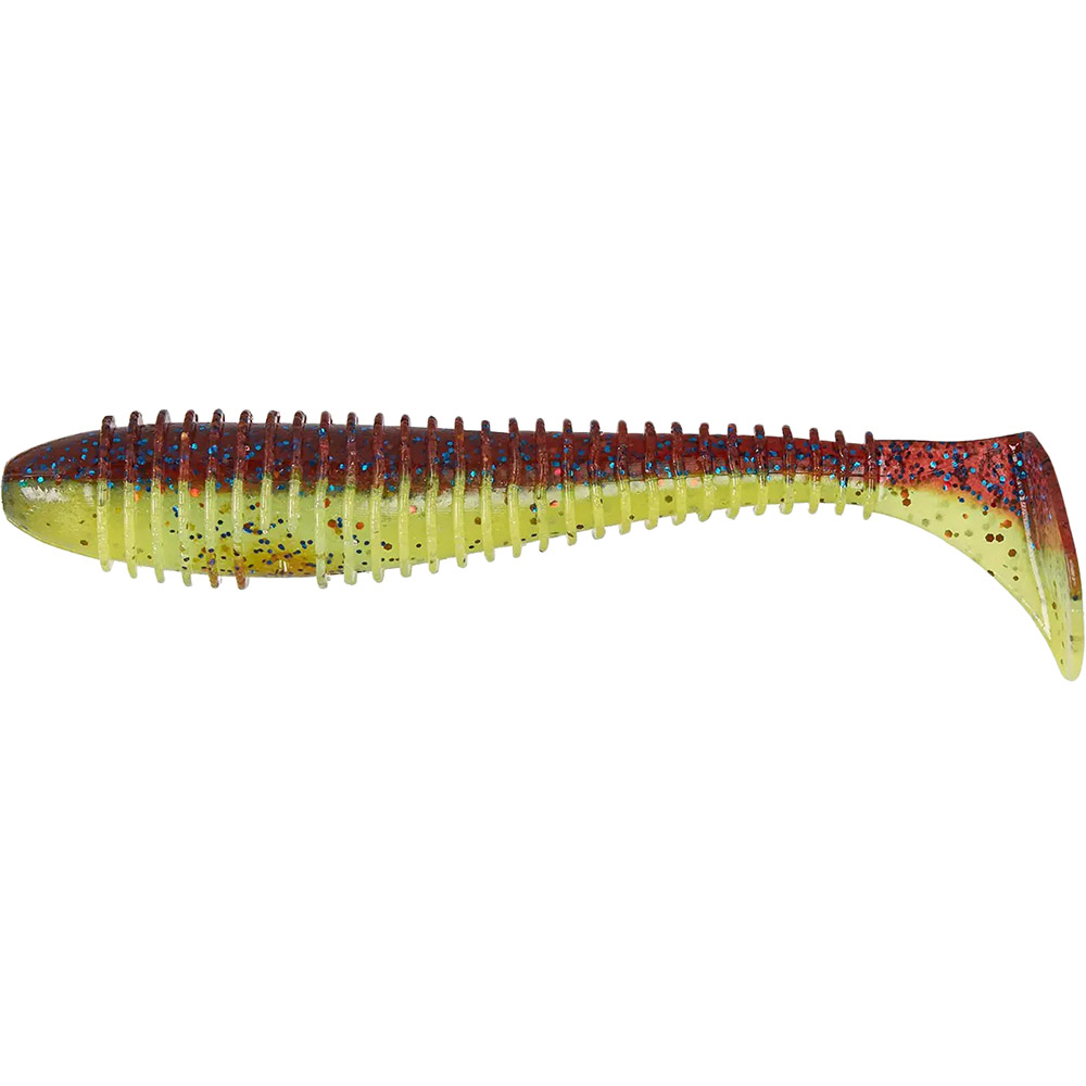 Силикон KEITECH Swing Impact Fat 3.3" EA#15 grape chart red flk 7шт (1551.12.56)