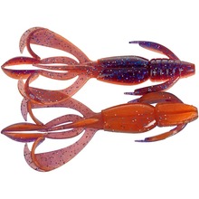 Набор силиконовых приманок KEITECH Crazy Flapper 4.4" PAL#09 Violet Fire 6 шт (1551.10.74)