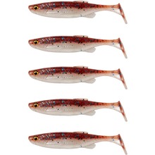 Набор силиконовых приманок SAVAGE GEAR Fat Minnow T-Tail 75 мм Smelt 5 шт (76982)