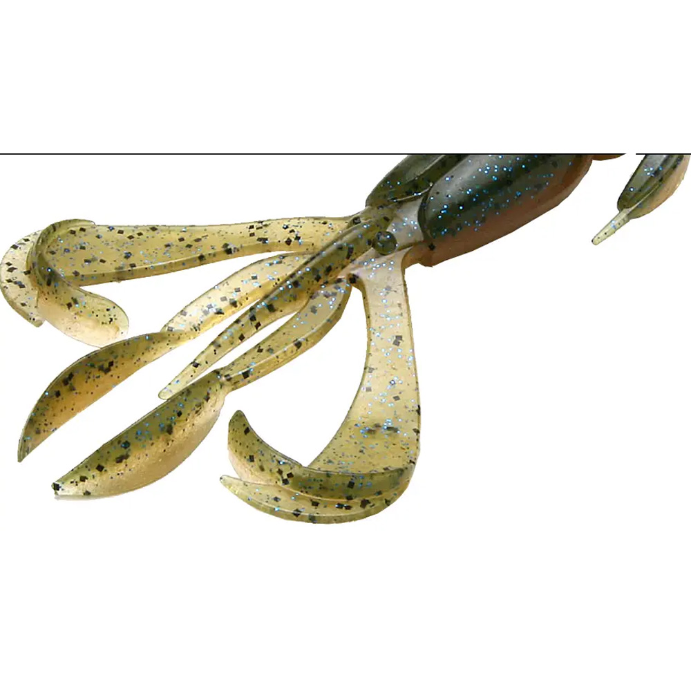 Зовнішній вигляд Набір силіконових приманок KEITECH Crazy Flapper 3.6" 7 шт #440 Electric Shad (1551.10.55)