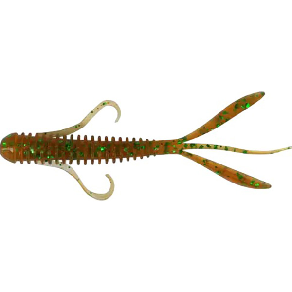 Силікон KEITECH Hog Impact 3.5" EA # 02 Peach Green FLK. 10 шт (1551.02.21)