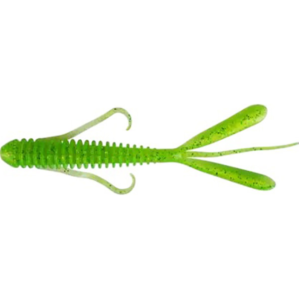 Силикон KEITECH Hog Impact 3" #424 Lime Chartreuse 12 шт (1551.03.26)