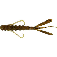 Силикон KEITECH Hog Impact 4" #101 Green Pumpkin PP. 8 шт (1551.02.24)