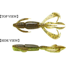 Набор силиконовых приманок KEITECH Crazy Flapper 3.6" 7 шт EA#22 electric silver shi (1551.12.88)