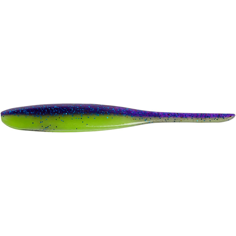 Силікон KEITECH Shad Impact 4" PAL # 06 Violet Lime Berry 8 шт (1551.11.17)
