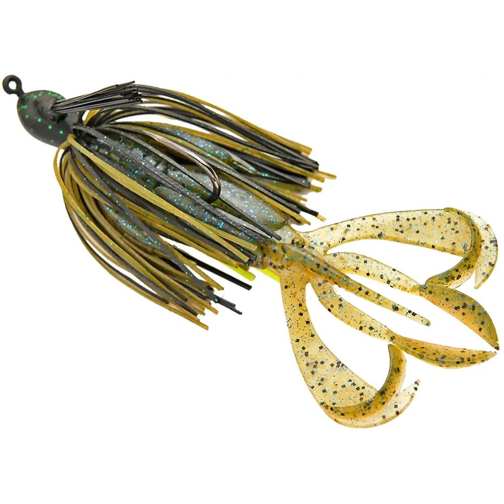 Набір силіконових приманок KEITECH Crazy Flapper 3.6" 7 шт PAL#01 Chartreuse Red Flk (1551.10.60) Тип силіконової приманки рак