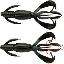 Силікон KEITECH Crazy Flapper 4.4" #440 Electric Shad 6 шт (1551.10.66)