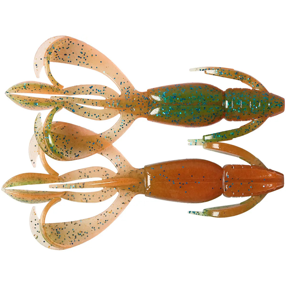 Набор силиконовых приманок KEITECH Crazy Flapper 3.6" 7 шт PAL#11 Rotten Carrot (1551.10.64)