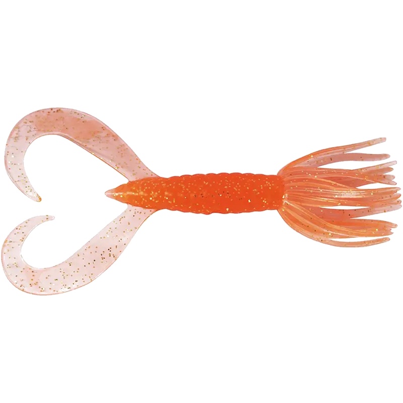 Силікон KEITECH Little Spider 3" EA # 06 Orange Flash 8 шт (1551.04.25)