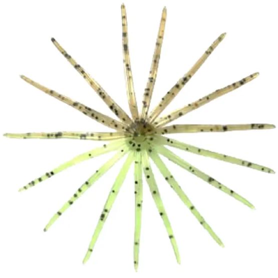 Набор силиконовых приманок KEITECH Little Spider 70 мм #401 Green PumpkinPP.Chart 8 шт (1551.09.95) Тип силиконовые приманки