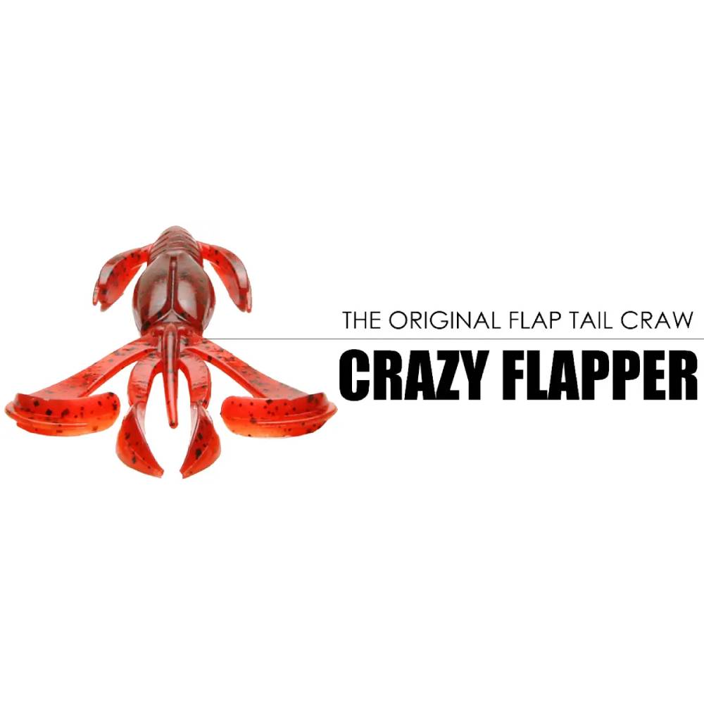 Силікон KEITECH Crazy Flapper 4.4" EA#14 clear morning dawn 6 шт (1551.11.95) Довжина 110