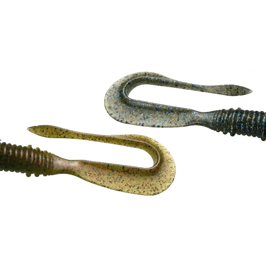 Набір силіконових приманок KEITECH Mad Wag 180 мм PAL13 Mistic Spice 6 шт (1551.09.05) Довжина 180