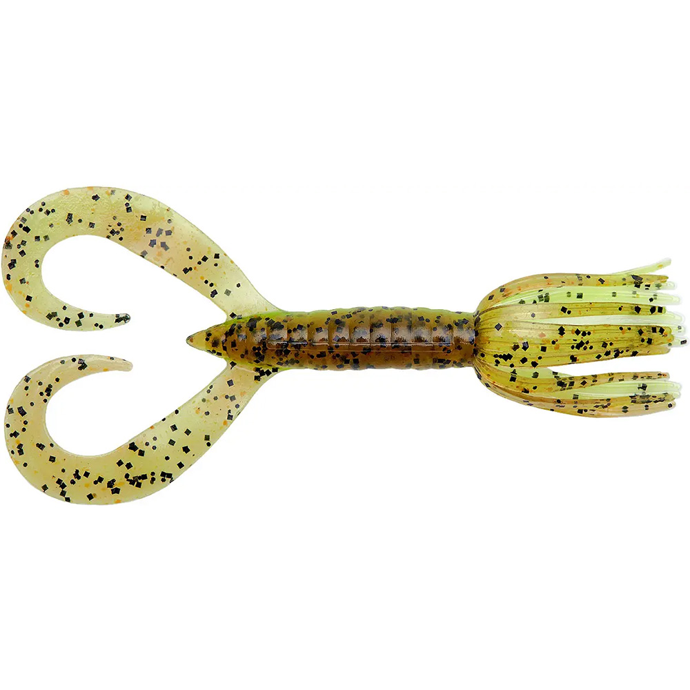 Силікон KEITECH Little Spider 2" #401 Green Pumpkin PP. Chart 8 шт (1551.09.91)