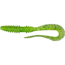 Набор силиконовых приманок KEITECH Mad Wag Mini 3.5" #424 Lime Chartreuse 10 шт (1551.07.61)