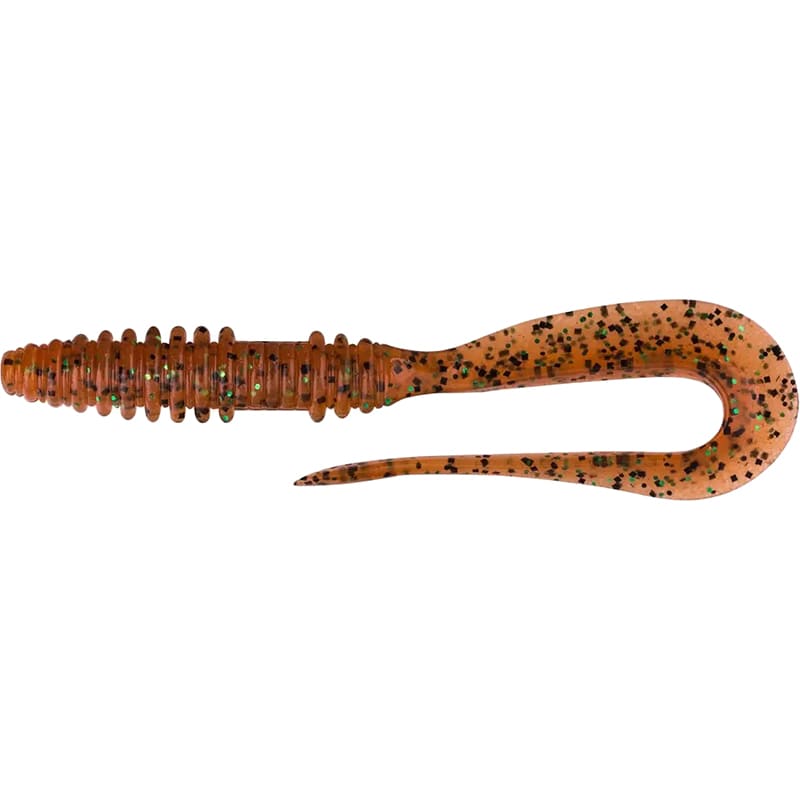 Набір приманок силіконових KEITECH Mad Wag Mini 3.5" EA#01 Orange Pepper 10 шт (1551.07.63)