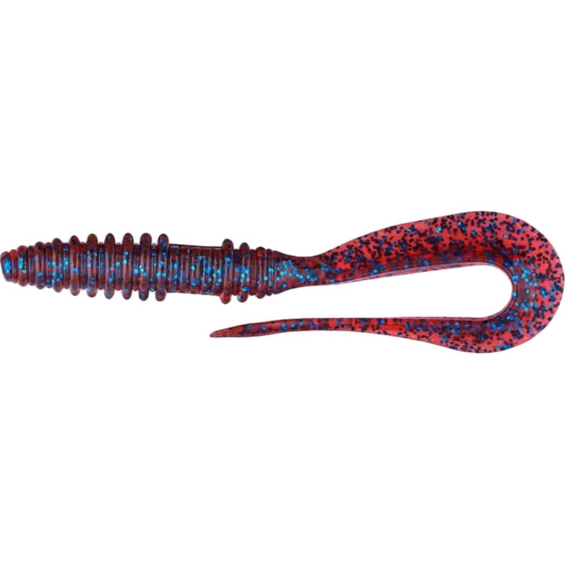 Набор силиконовых приманок KEITECH Mad Wag Mini 3.5" EA#03 Grape 10 шт (1551.07.65)