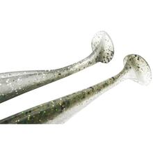 Набір силіконових приманок KEITECH Easy Shiner 100 мм. #414 Green Pumpkin PP.Shad 7 шт (1551.15.20)