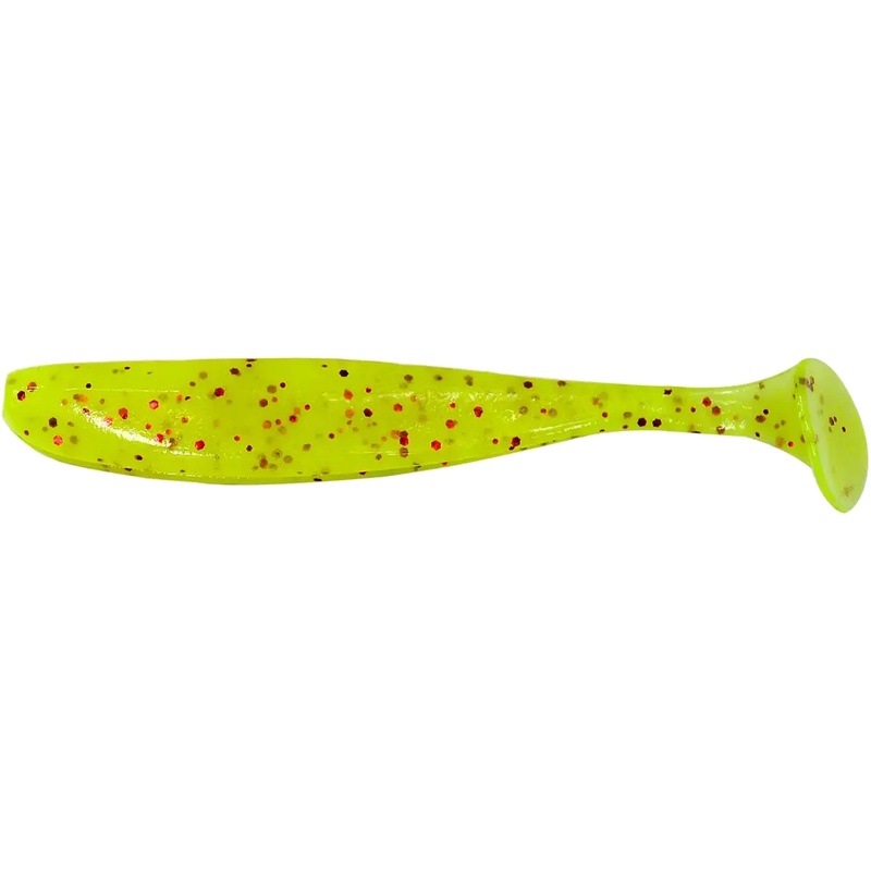 Силікон KEITECH Easy Shiner 4.5" PAL # 01 Chartreuse Red Flk 6 шт (1551.08.56)