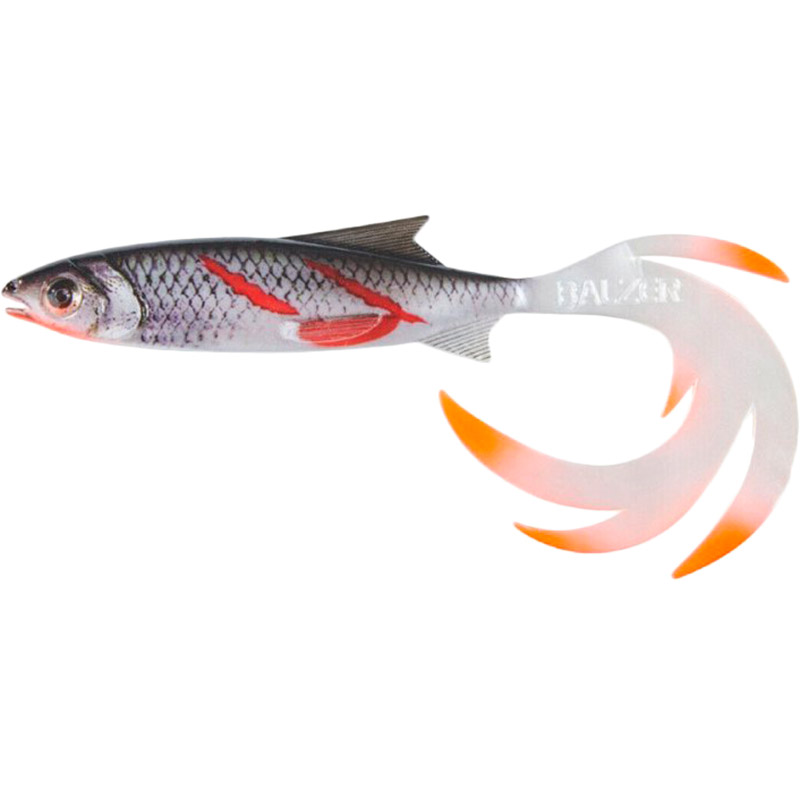 Віброхвіст Balzer Shirasu Reptile Shad 19 см 26 г 1 шт Bloody Minnow