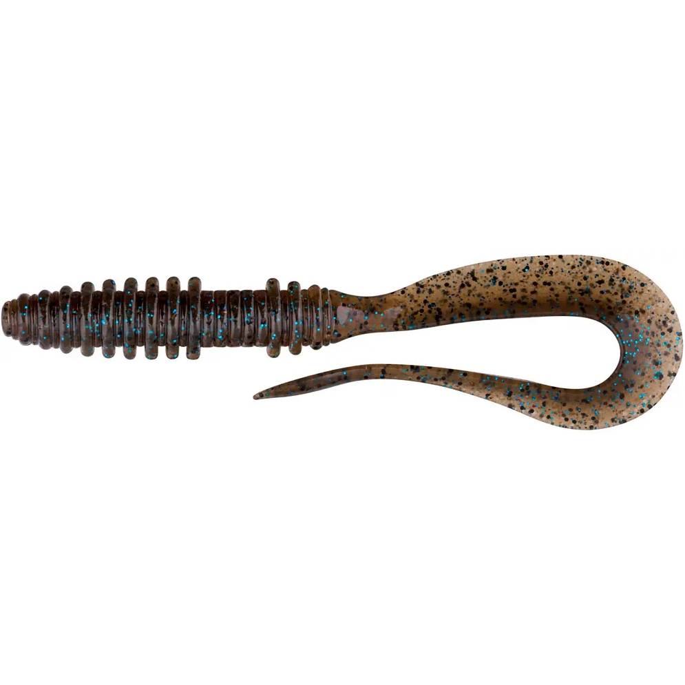 Силікон KEITECH Mad Wag Mini 2.5" #207 Green Pumpkin PP. FLK 12 шт (1551.07.35)