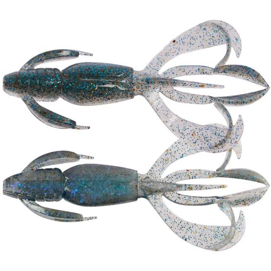 Набір силіконових приманок KEITECH Crazy Flapper 50 мм EA 22 Electric Silver Shi 8 шт.