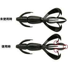 Силікон KEITECH Crazy Flapper 2.4" #408 Electric June Bug 10 шт (1551.14.31)