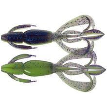 Набор силиконовых приманок KEITECH Crazy Flapper 50 мм PAL#06 Violet Lime Berry 8 шт (1551.14.70)