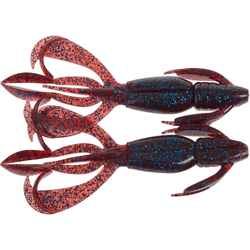 Набір силіконових приманок KEITECH Crazy Flapper 2.8" EA#03 Grape 8 шт (1551.10.45)