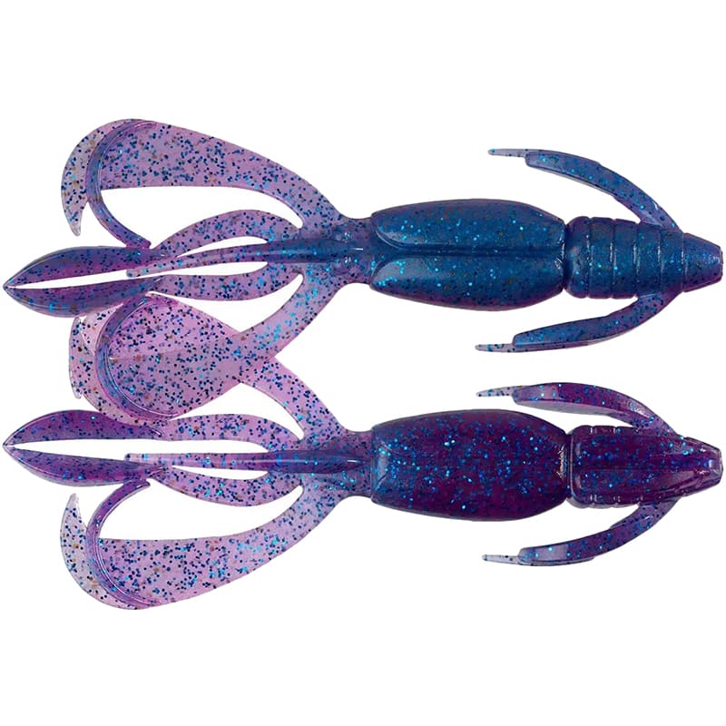 Набір силіконових приманок KEITECH Crazy Flapper 2.8" EA#14 Clear Morning Dawn 8 шт (1551.11.89)