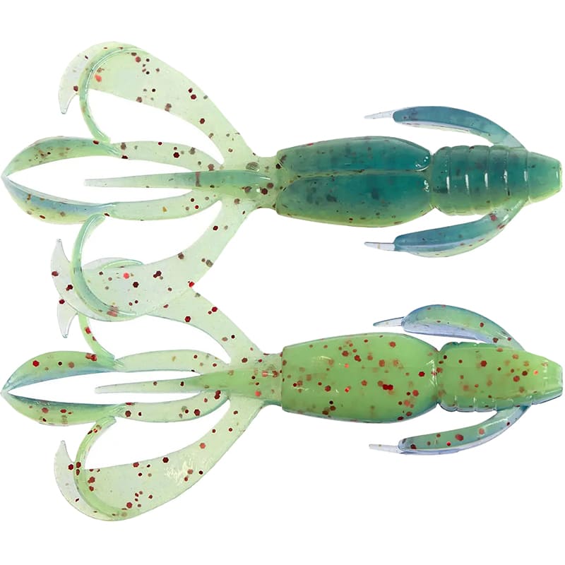 Набір силіконових приманок KEITECH Crazy Flapper 2.8" EA#20 Violet Chart Red Fl 8 шт (1551.12.80)