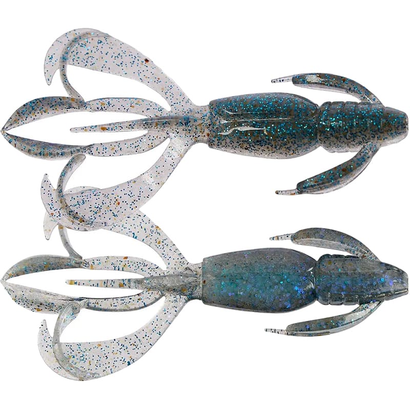 Набор силиконовых приманок KEITECH Crazy Flapper 2.8" EA#22 Electric Silver Shi 8 шт (1551.12.82)