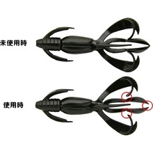 Набор силиконовых приманок KEITECH Crazy Flapper 2.8" EA#22 Electric Silver Shi 8 шт (1551.12.82)