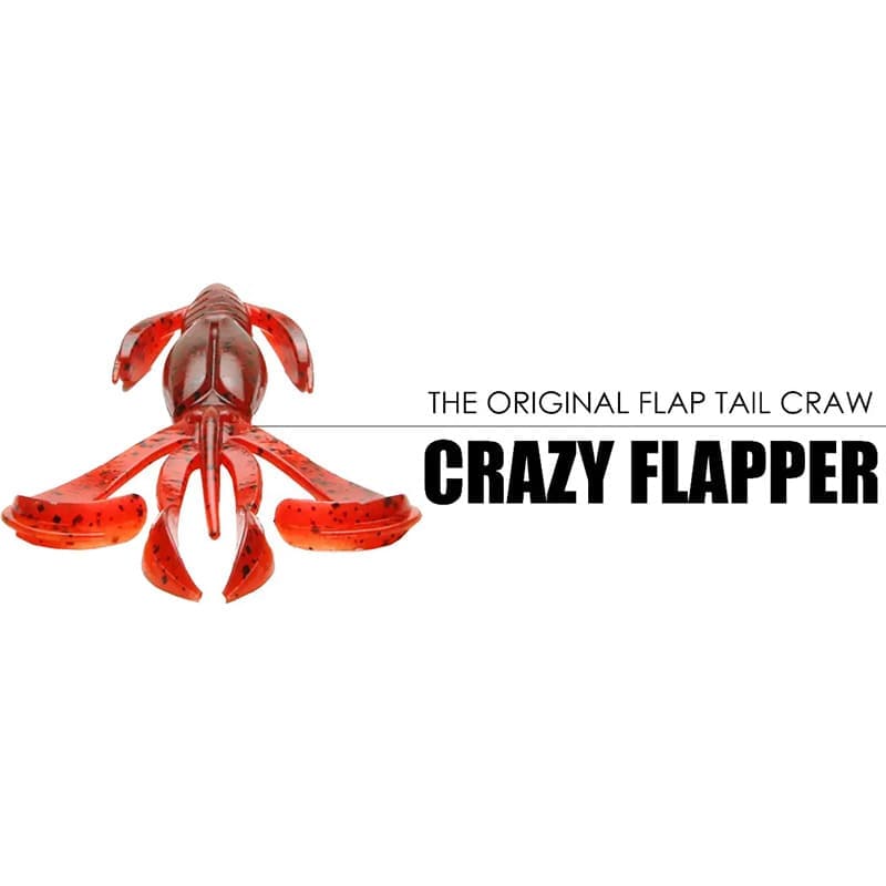 Набор силиконовых приманок KEITECH Crazy Flapper 2.8" PAL#11 Rotten Carrot 8 шт (1551.10.53) Тип силиконовой приманки рак