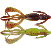 Силікон KEITECH Crazy Flapper 2.4" EA # 15 grape chart red flk 10 шт (1551.14.39)