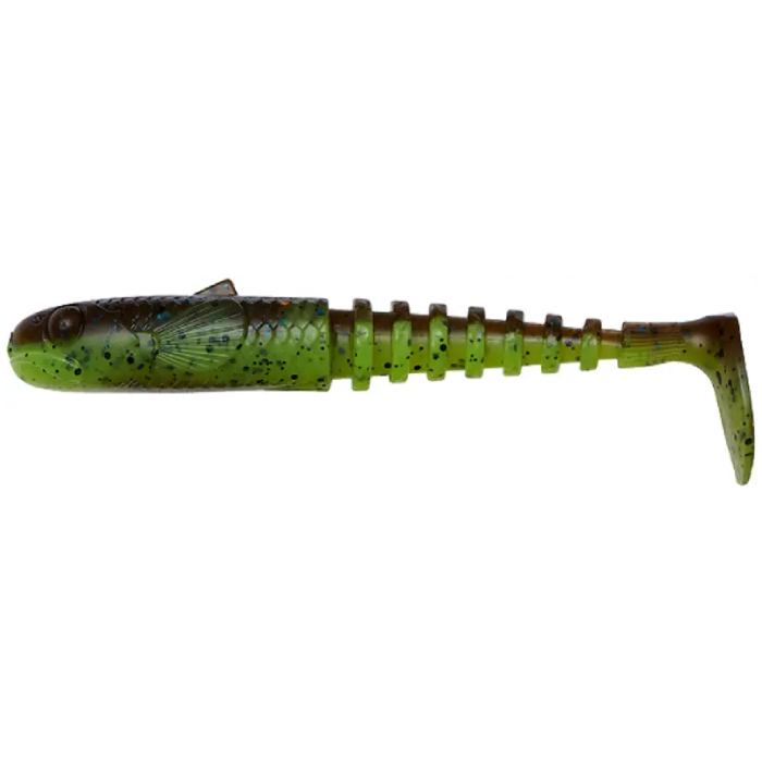 Набор силиконовых приманок SAVAGE GEAR Gobster Shad 90 мм 9 г Chartreuse Pumpkin 5 шт (76944)