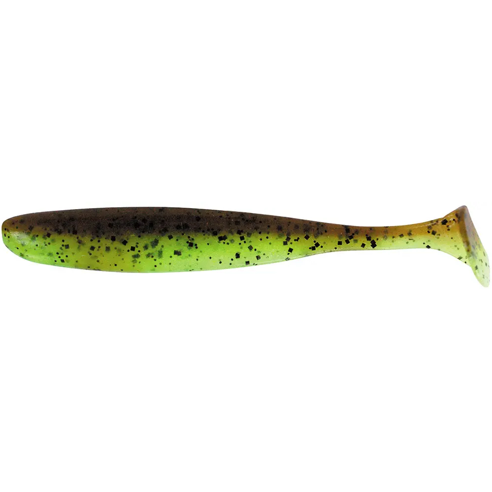 Силикон Keitech Shiner 3.5" #401 Green PumpkinPP.Chart 7 шт (1551.04.91)