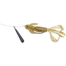 Силикон Keitech Crazy Flapper 2" #401 Green PumpkinPP.Chart 8 шт (1551.05.70)