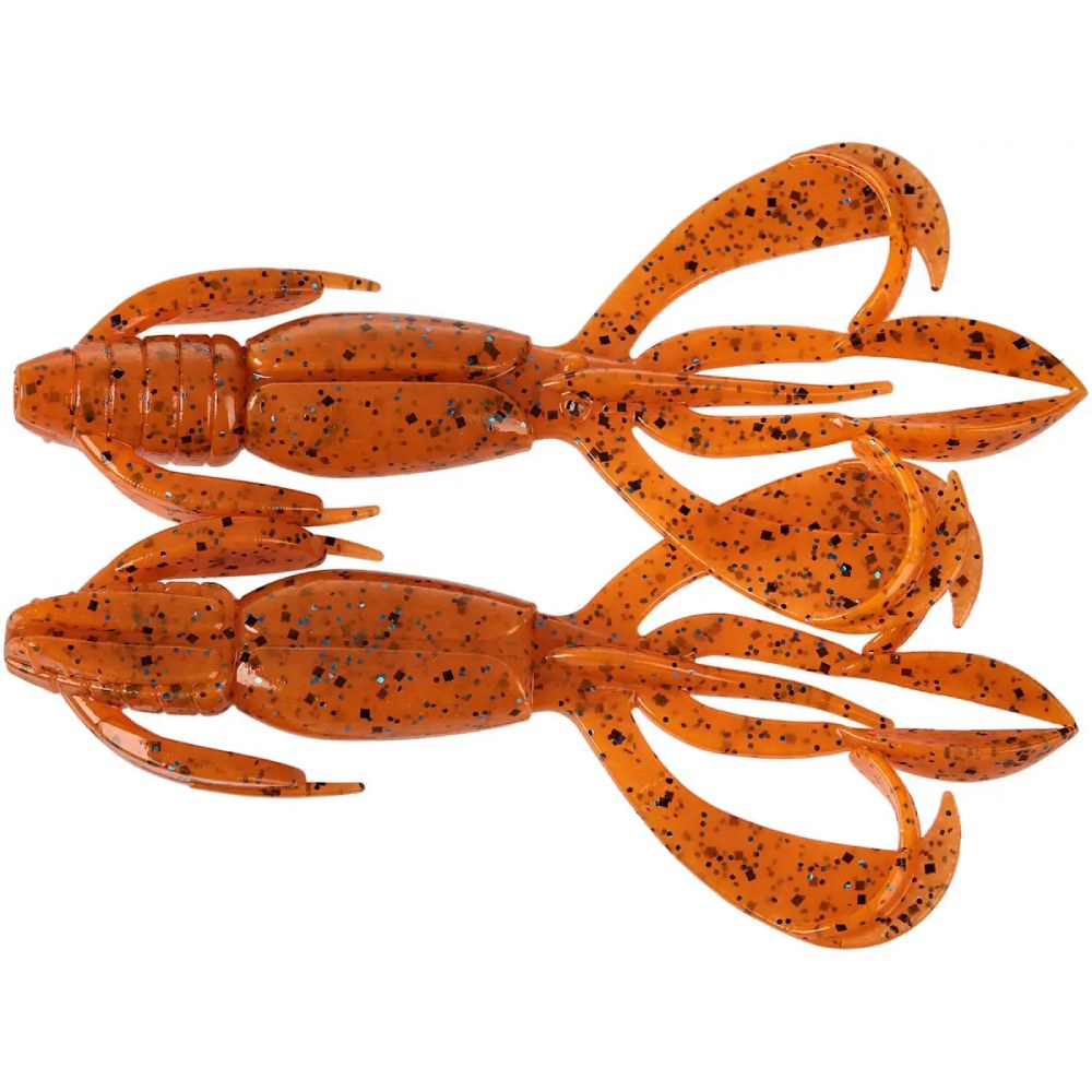 Набор силиконовых приманок Keitech Crazy Flapper 2" EA#13 Spicy mustard/blue 8 шт (1551.14.58)