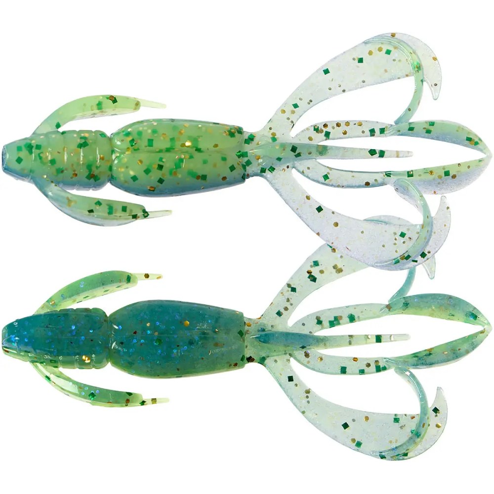 Набір силіконових приманок Keitech Crazy Flapper 2" EA#17 Midnight chart back 8 шт (1551.14.62)