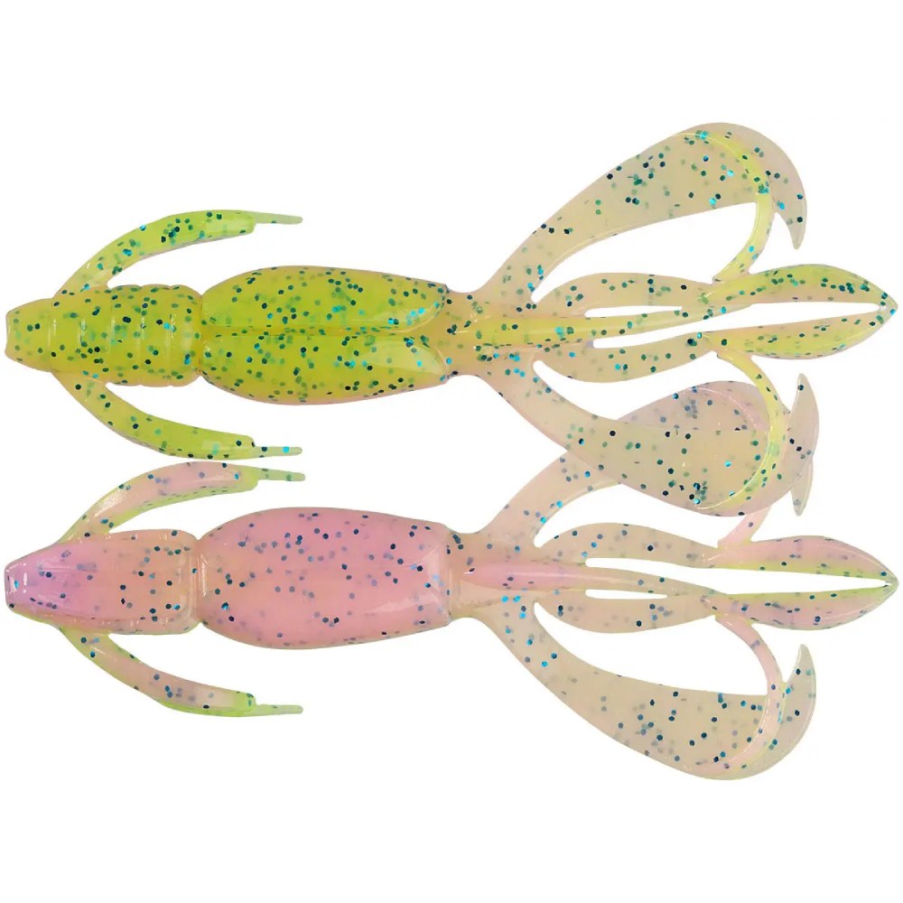 Набір силіконових приманок Keitech Crazy Flapper 2" EA#16 Cotton candy blue f 8 шт (1551.14.61)