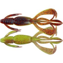 Набір силіконових приманок Keitech Crazy Flapper 2" EA#15 Grape chart red flk 8 шт.