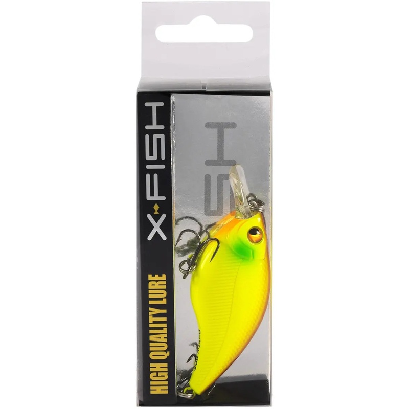 Воблер X-FISH Bobby 60F 60мм 9.5g #004 (1.8-2.3m) (S-WIN60D#004) Тип воблери