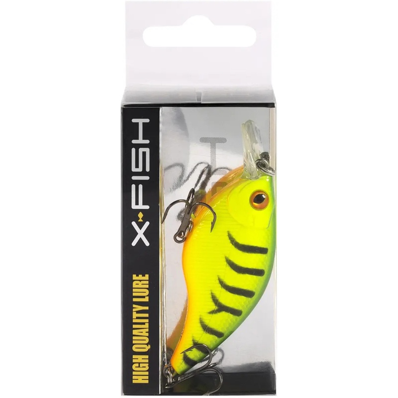 Воблер X-FISH Bobby 60F 60мм 9.5g #098 (1.8-2.3m) (S-WIN60D#098) Тип воблери