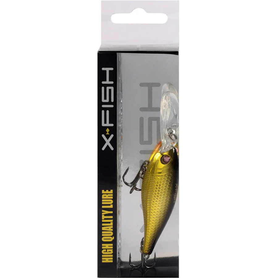 Воблер X-FISH Beaver 60F 60мм 8.5g #035 (S-TR60#035) Тип воблери