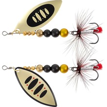 Блесна X-FISH Orbit №5 14 г Nikel Gold (1917.07.16)