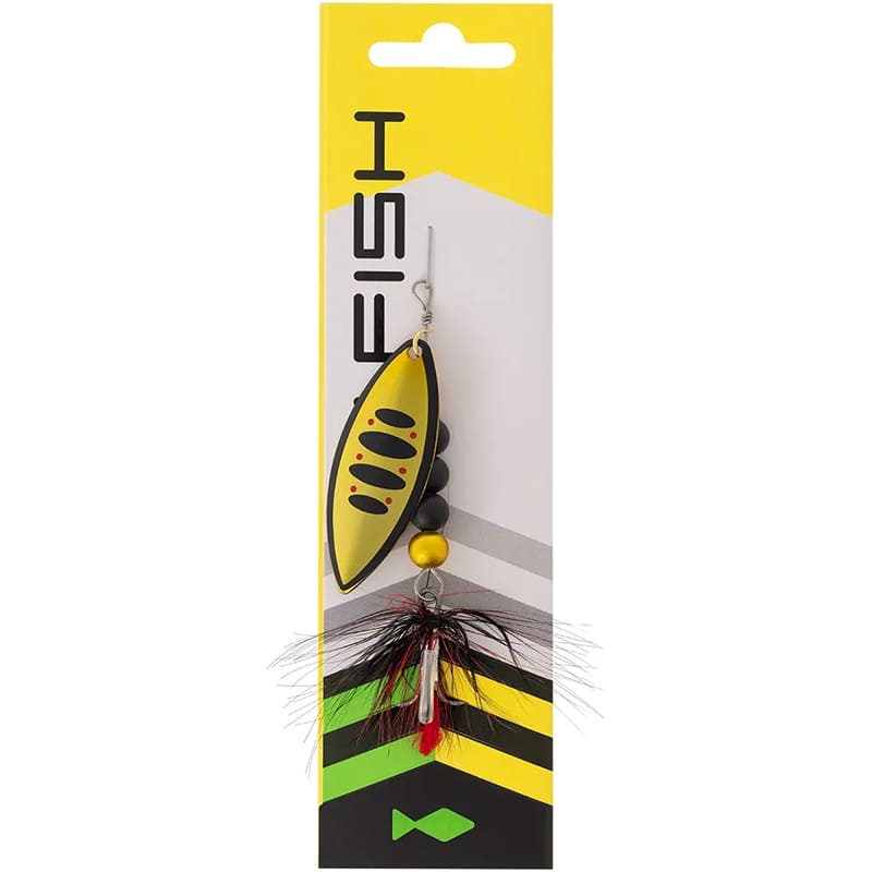 Блесна X-FISH Orbit №5 14 г Nikel Gold (1917.07.16) Тип блесны