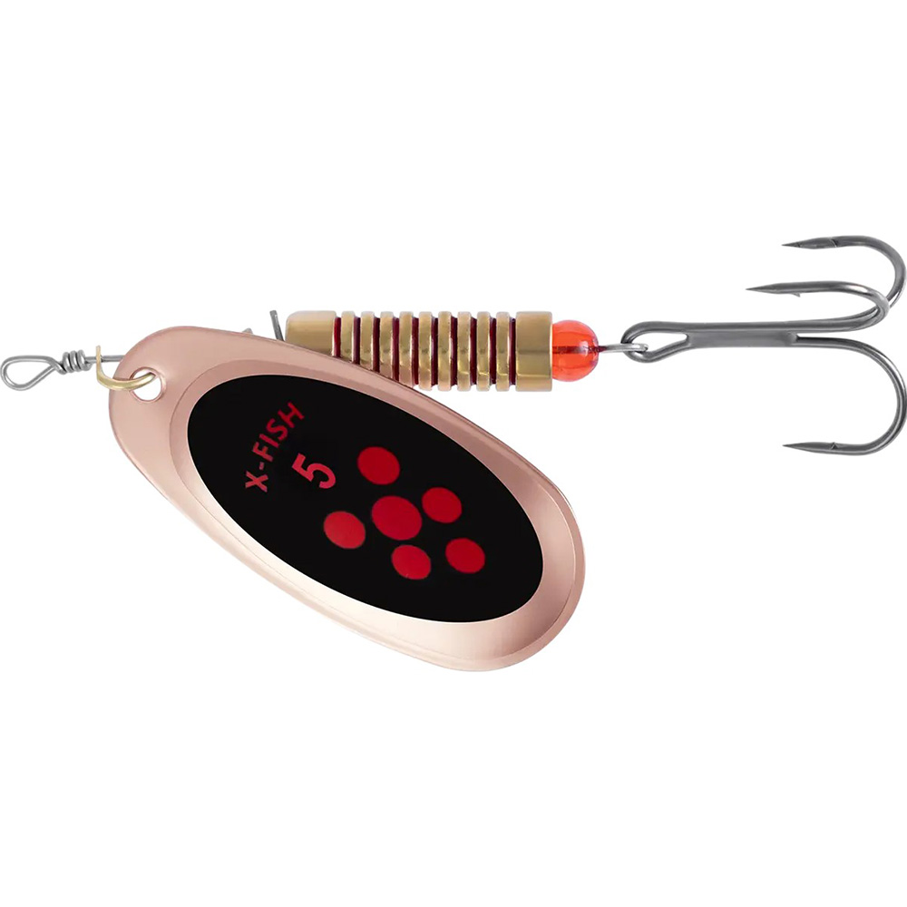 Блешня X-FISH Spike №5 14.5g Copper black orange (1917.06.41)