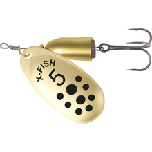 Блешня X-FISH Wolf №5 12,5 g Gold (1917.05.43)