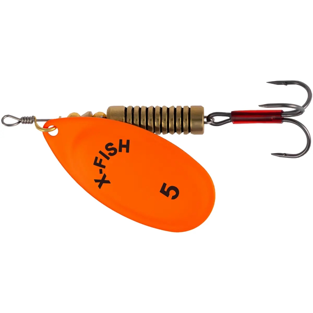 Блешня X-Fish Stark №5 14 г Nikel UV orange (1917.07.36)