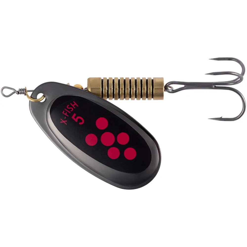 Блешня X-FISH Dark Side №5 14g Nikel black orange (1917.07.31)